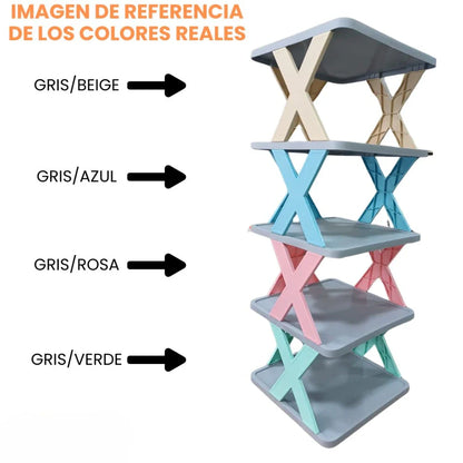 Organizador Multinivel de Zapatos X5 – Diseño Moderno y Funcional