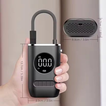 Mini Compresor de Aire Digital Inalámbrico Portátil – Para Auto, Moto y Bicicleta
